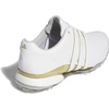 adidas Men’s Tour360 24 Golf Shoes(Footwear White/Gold Metallic/Silver Metallic)