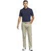 adidas Men’s Ultimate365+ Climacool Butterspun Mighty Blossom Print Polo Shirt(Collegiate Navy)