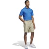 adidas Men’s Ultimate365 Feather Print Polo Shirt(Dusky Petrol  Lucid Ray Blue)