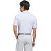 adidas Men’s Ultimate365 Feather Print Polo Shirt(White  Crystal Sky)