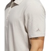 adidas Men’s Ultimate365+ Go-to Print Polo Shirt(Alumina  Khaki Six)
