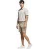 adidas Men’s Ultimate365+ Go-to Print Polo Shirt(Alumina  Khaki Six)