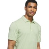 adidas Men’s Ultimate365+ Go-to Print Polo Shirt(Frozen Lemon  Collegiate Navy)