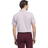 adidas Men’s Ultimate365+ Go-to Print Polo Shirt(Frozen Purple  Maroon)