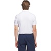adidas Men’s Ultimate365+ Go-to Print Polo Shirt(White  Grey Three)