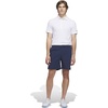 adidas Men’s Ultimate365+ Go-to Print Polo Shirt(White  Grey Three)