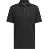 adidas Men’s Ultimate365 Mesh Print Climacool Polo(Black)