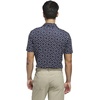 adidas Men’s Ultimate365 Mesh Print Climacool Polo(Collegiate Navy)