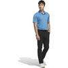 adidas Men’s Ultimate365 Mesh Print Climacool Polo(Lucid Ray Blue)