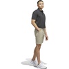 adidas Men’s Ultimate365 Mesh Tango Print Climacool Polo Shirt(Black  Carbon)
