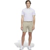 adidas Men’s Ultimate365 Mesh Tango Print Climacool Polo Shirt(White  Dusky Petrol)