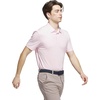 adidas Men’s Ultimate365 Tour Twistknit Polo Shirt(Clear Pink)