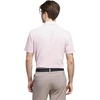 adidas Men’s Ultimate365 Tour Twistknit Polo Shirt(Clear Pink)