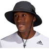 adidas Men’s Victory Bucket Hat Boonie | Wide Shade Brim, Moisture-Wicking Sweatband, Lightweight, Breathable, All-Day Sun Comfort(Black/4)