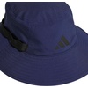 adidas Men’s Victory Bucket Hat Boonie | Wide Shade Brim, Moisture-Wicking Sweatband, Lightweight, Breathable, All-Day Sun Comfort(Dark Blue/Black/5)