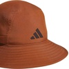 adidas Men’s Victory Bucket Hat Boonie | Wide Shade Brim, Moisture-Wicking Sweatband, Lightweight, Breathable, All-Day Sun Comfort(Dusky Bronze Brown/Aurora Coffee Brown/5)