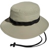 adidas Men’s Victory Bucket Hat Boonie | Wide Shade Brim, Moisture-Wicking Sweatband, Lightweight, Breathable, All-Day Sun Comfort(Feather Grey/Black/4)