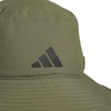 adidas Men’s Victory Bucket Hat Boonie | Wide Shade Brim, Moisture-Wicking Sweatband, Lightweight, Breathable, All-Day Sun Comfort(Olive Strata Green/Black/5)