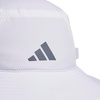 adidas Men’s Victory Bucket Hat Boonie | Wide Shade Brim, Moisture-Wicking Sweatband, Lightweight, Breathable, All-Day Sun Comfort(White/Onix Grey/Black/5)