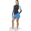 adidas Women’s Beyond Side-snap Twistweave Skort(Lucid Ray Blue)
