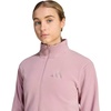 adidas Women’s Terrex Multi Essentials Full-zip Fleece Hiking Jacket(Magic Mauve)