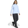 adidas Women’s Terrex Multi Essentials Half-zip Fleece Hiking Jacket(Glow Blue)