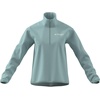 adidas Women’s Terrex Multi Essentials Half-zip Fleece Hiking Jacket(Semi Flash Aqua)