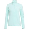 adidas Women’s Terrex Multi Essentials Half-zip Fleece Hiking Jacket(Semi Flash Aqua)