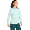 adidas Women’s Terrex Multi Essentials Half-zip Fleece Hiking Jacket(Semi Flash Aqua)