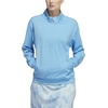 adidas Women’s Ultimate365 Half-zip Layering Top(Semi Blue Burst)