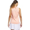 adidas Women’s Ultimate365 Jacquard Sleeveless Polo(Dusky Orange)