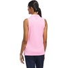 adidas Women’s Ultimate365 Jacquard Sleeveless Polo(Lucid Pink)