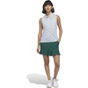adidas Women’s Ultimate365 Printed Ottoman Sleeveless Polo(Collegiate Green)