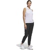 adidas Women’s Ultimate365 Printed Ottoman Sleeveless Polo(White)