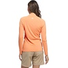 adidas Women’s Ultimate365 Solid Quarter-zip Mock Neck Top(Dusky Orange)
