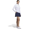 adidas Women’s Ultimate365 Solid Quarter-zip Mock Neck Top(White  White)