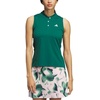 adidas Women’s Ultimate365 Tour Twistknit Polo Shirt(Collegiate Green)