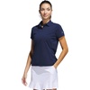 adidas Women’s Ultimate365 Tour Twistknit Polo Shirt(Collegiate Navy)