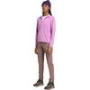 adidas womens Terrex Multi Climawarm Half-zip Tech Fleece Hiking Sweatshirt(Preloved Purple)