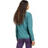 adidas womens Terrex Multi Climawarm Half-zip Tech Fleece Hiking Sweatshirt(Preloved Teal)