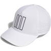 adidas Men’s 3-stripes Tour Hat(White)