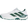 adidas Men’s Codechaos 27 Spikeless Golf Shoes(Footwear White/Collegiate Green/Silver Metallic)