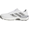 adidas Men’s Codechaos 27 Spikeless Golf Shoes(Footwear White/Iron Metallic/Silver Metallic)