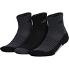 adidas Men’s Cushioned X Socks 3 Pairs | 3-Pack, Targeted Cushioning, Arch Support, Breathable Moisture-Wicking, Reinforced Heel & Toe, All-Day Comfort(Black/Onix Grey/Grey/Quarter/3)