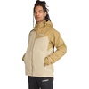 adidas Mens Terrex Multi 2L Rain.Rdy Jacket Hiking Athletic Outerwear Casual – Black(Cardboard/Savannah)