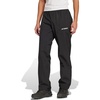 adidas Men’s Terrex Multi Climaproof 2.0 Two-Layer Rain Hiking Pants(Black)