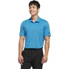 image:imageadidas Mens Ultimate365 Mesh Print Climacool PoloLucid Ray Blue