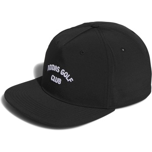 Adidas Unisex 5 Panel Crinkled Nylon Golf Hat(Black)