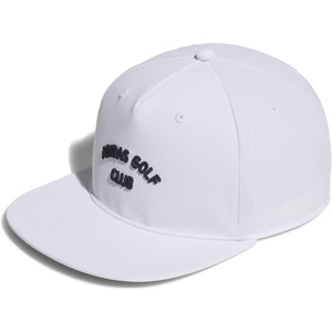 Adidas Unisex 5 Panel Crinkled Nylon Golf Hat(White)