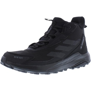 Adidas Women’s Terrex Anylander Mid Top Rain.rdy Hiking Sneakers(Black/Black/Grey-black)